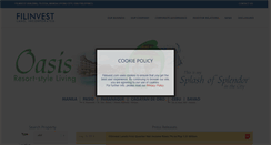 Desktop Screenshot of filinvestland.com