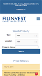 Mobile Screenshot of filinvestland.com